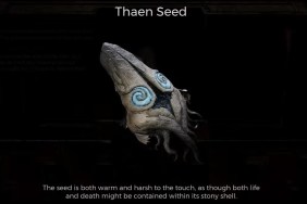 Remnant 2 Thaen Seed