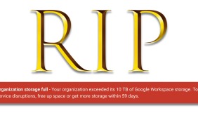 Unlimited Google Drive Google Enterprise Storage Full